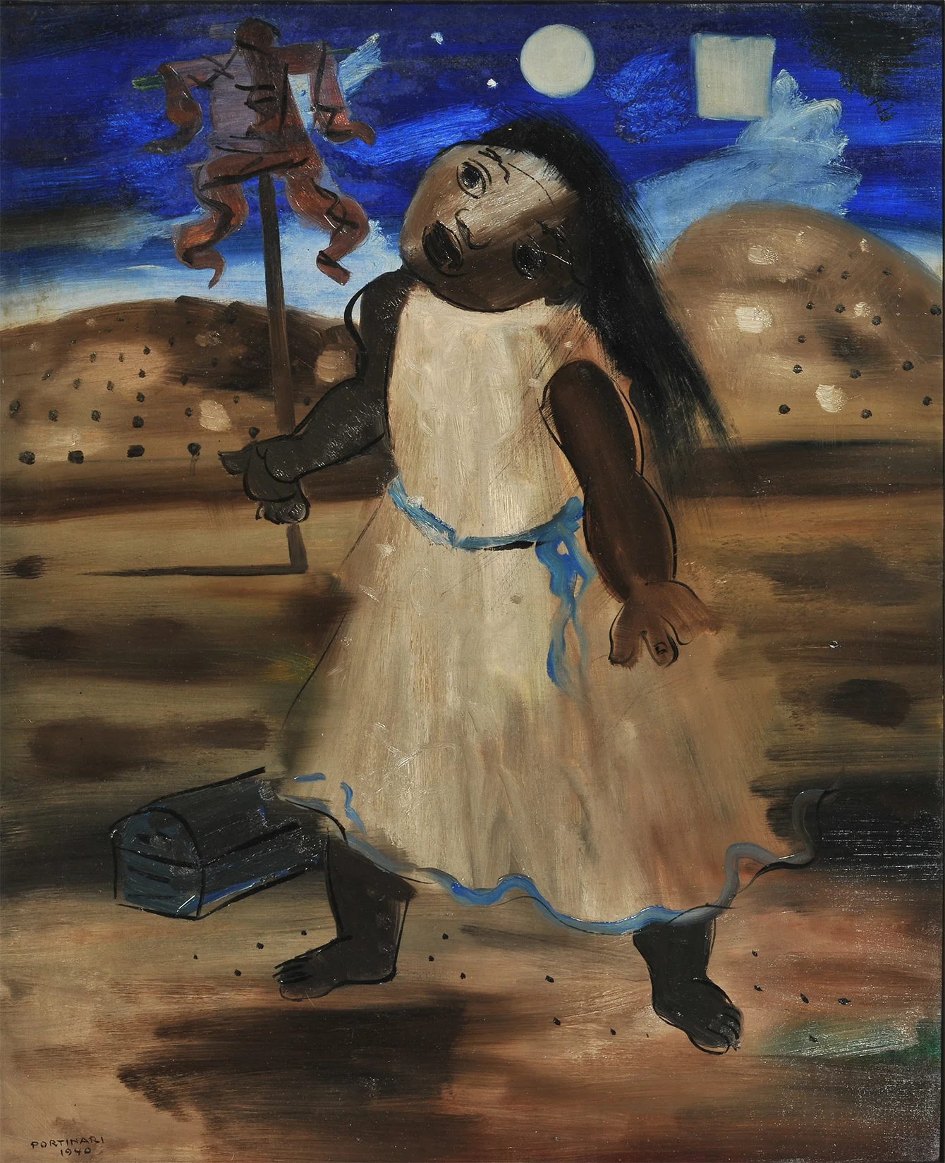 13. Candido Portinari, Scarecrow c. 1940, The Mercer Art Gallery. The Art of Diplomacy - Brazilian Modernism Painted For War , 2018. Embassy of Brazil London