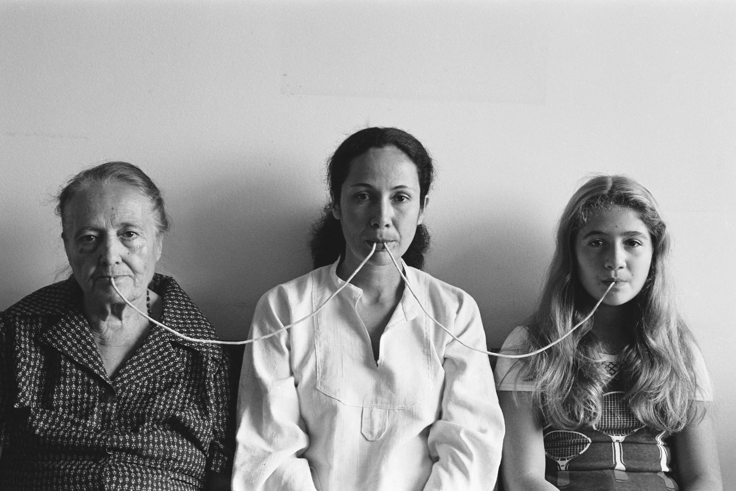2. By a Thread, Anna Maria Maiolino, 1976/2012. Galeria Luisa Strina, São Paulo. Courtesy of Galeria Luisa Strina.