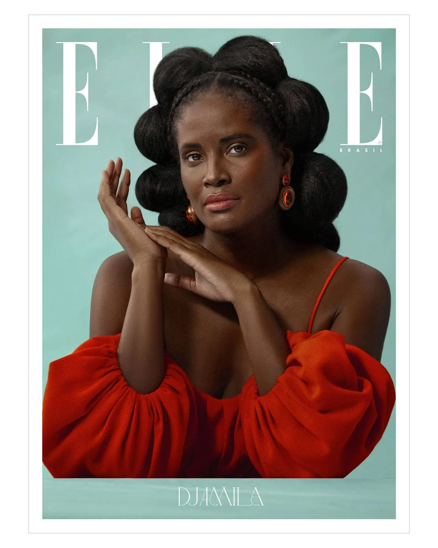 15. The author Djamila Ribeiro featured on the cover of Elle Brasil