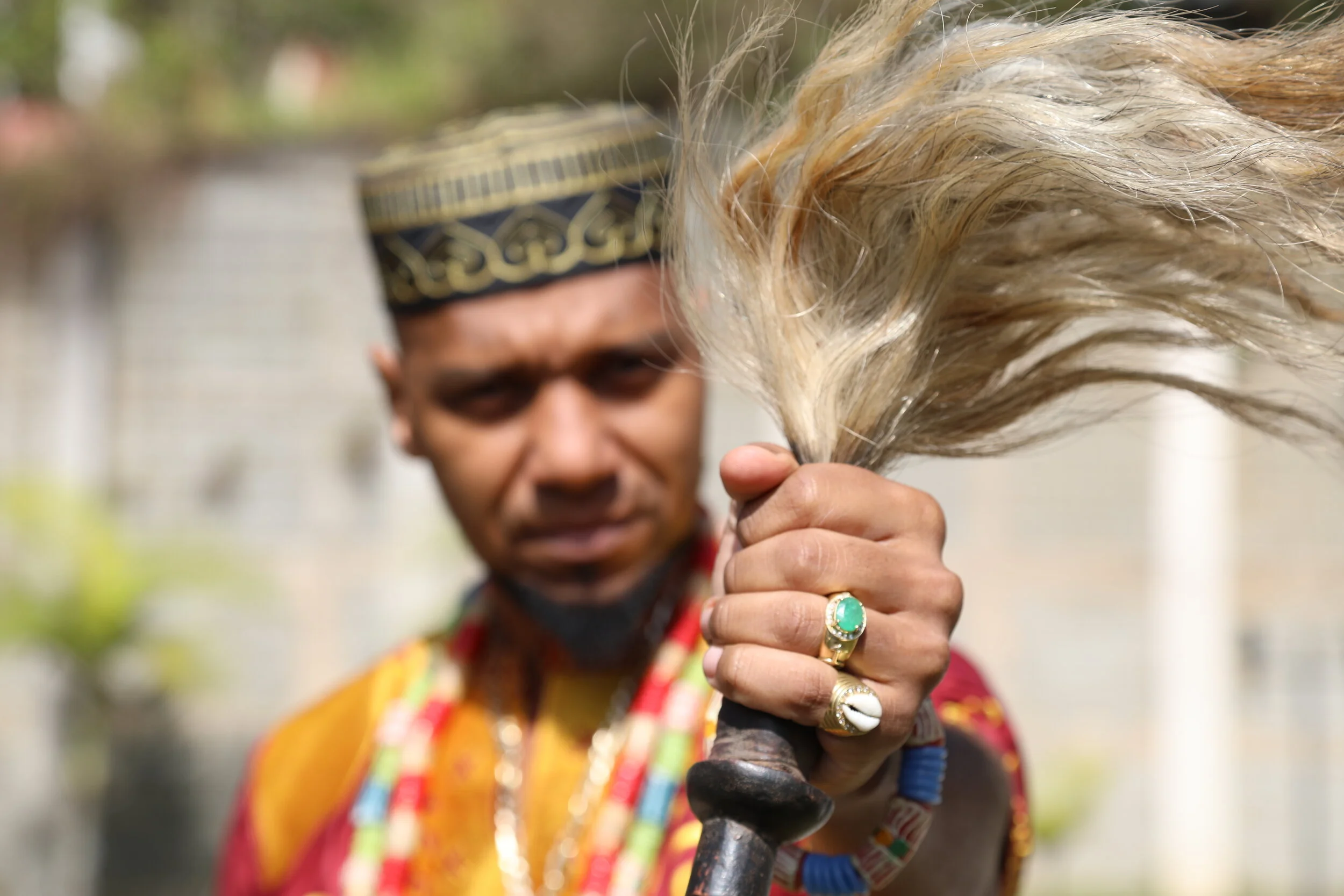41. Babalorixá and doctor in social sciences, Pai Rodney William. Image: Personal Archive
