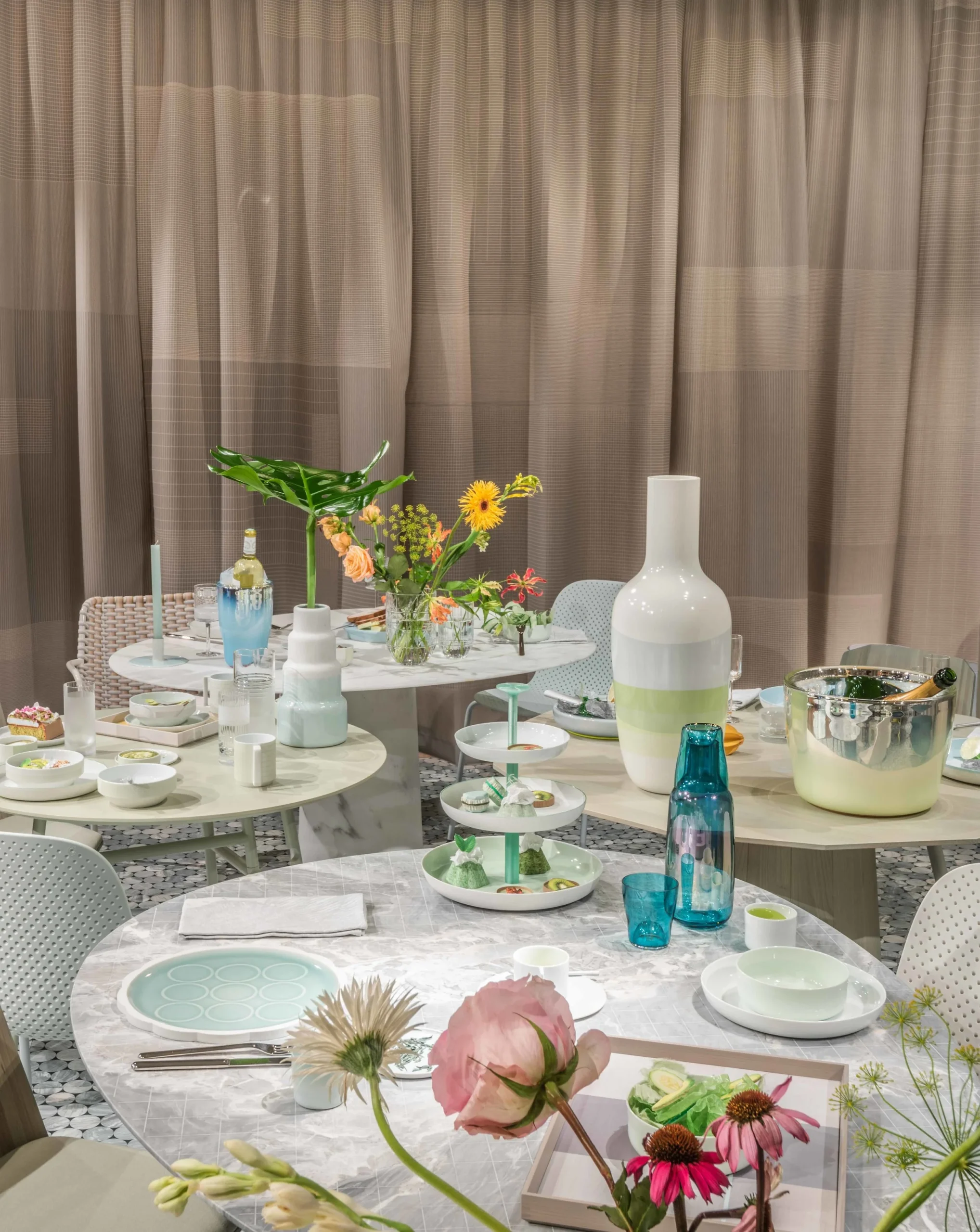 Time for Tea installation at Fortnum & Mason, Scholten & Baijins. Photo by Charles Emerson.