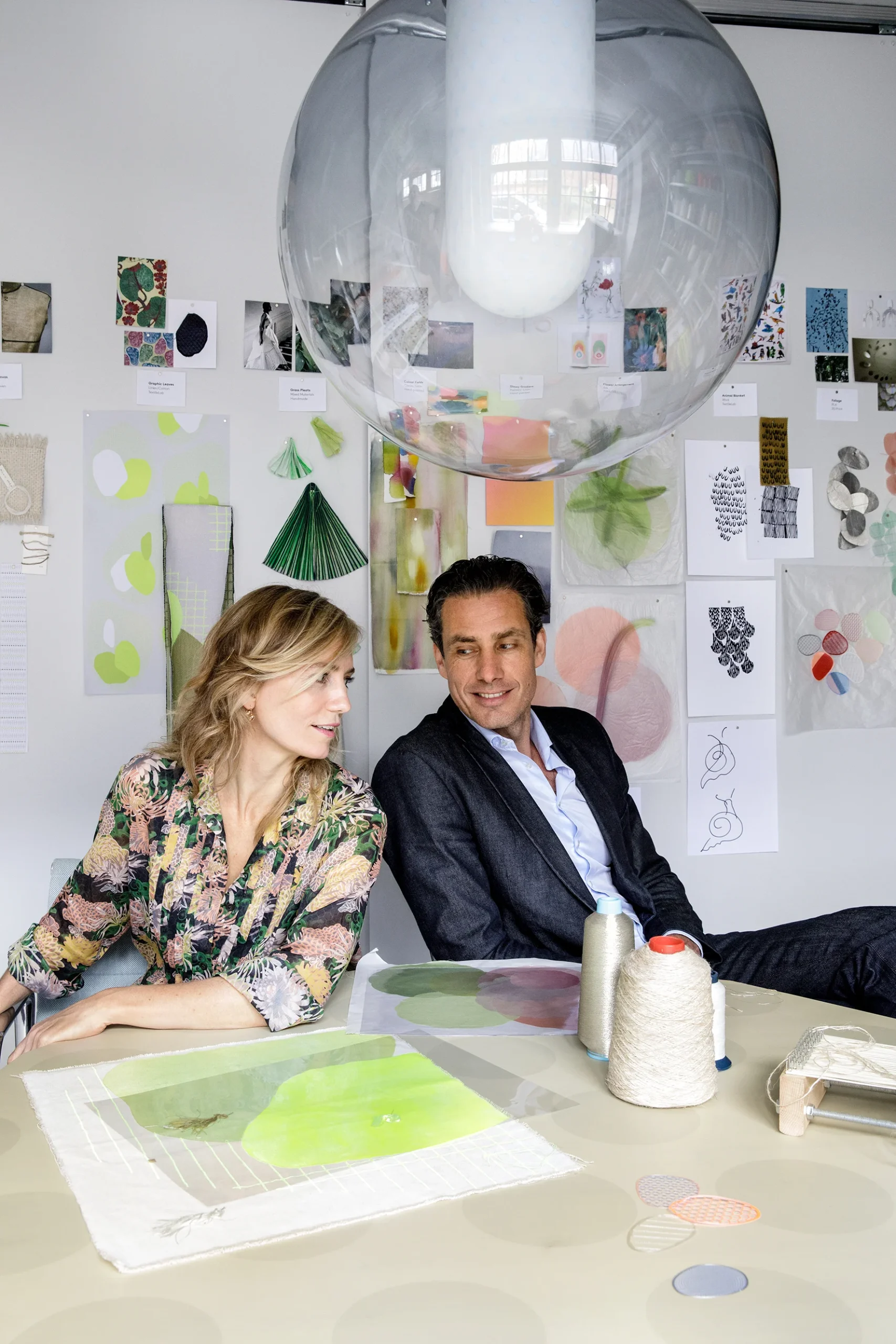 Stefan Scholten and Carole Baijings. Photo by Inga Powilleit.