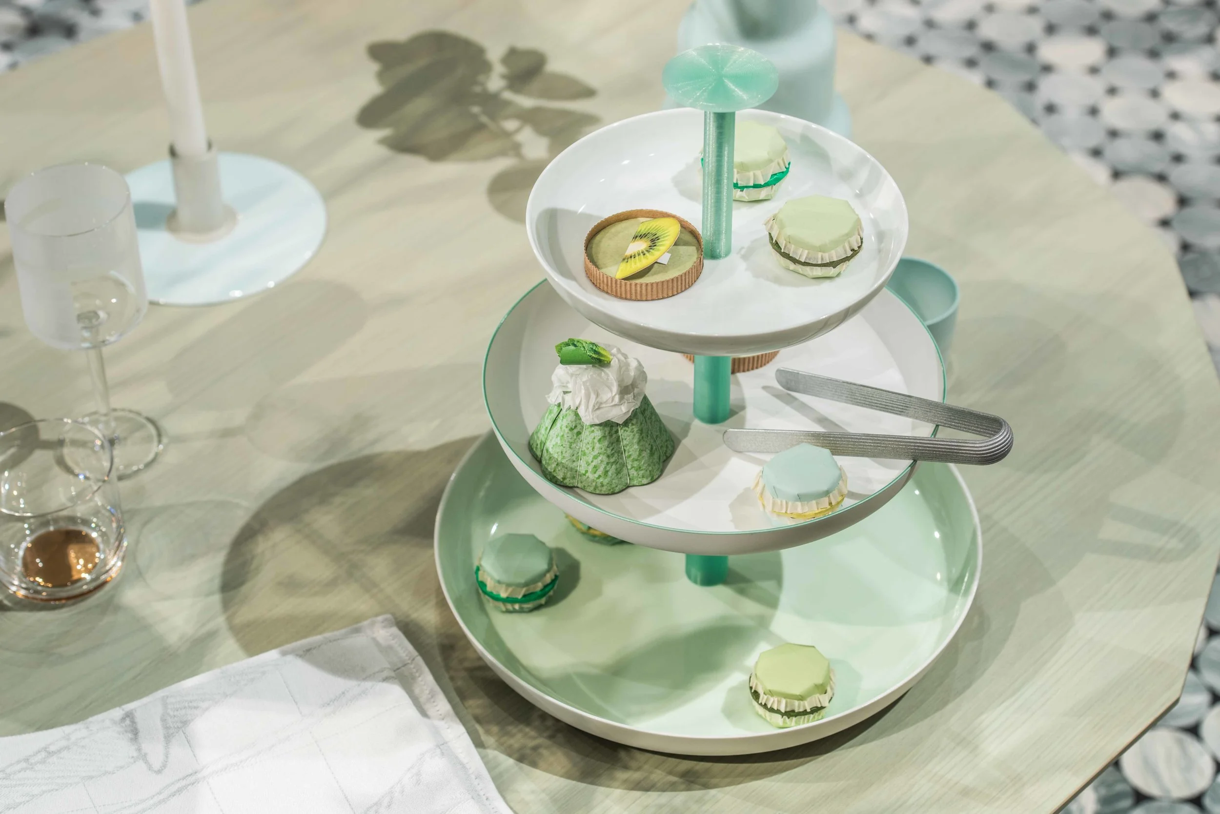 Time for Tea installation at Fortnum & Mason, Scholten & Baijins. Photo by Charles Emerson.