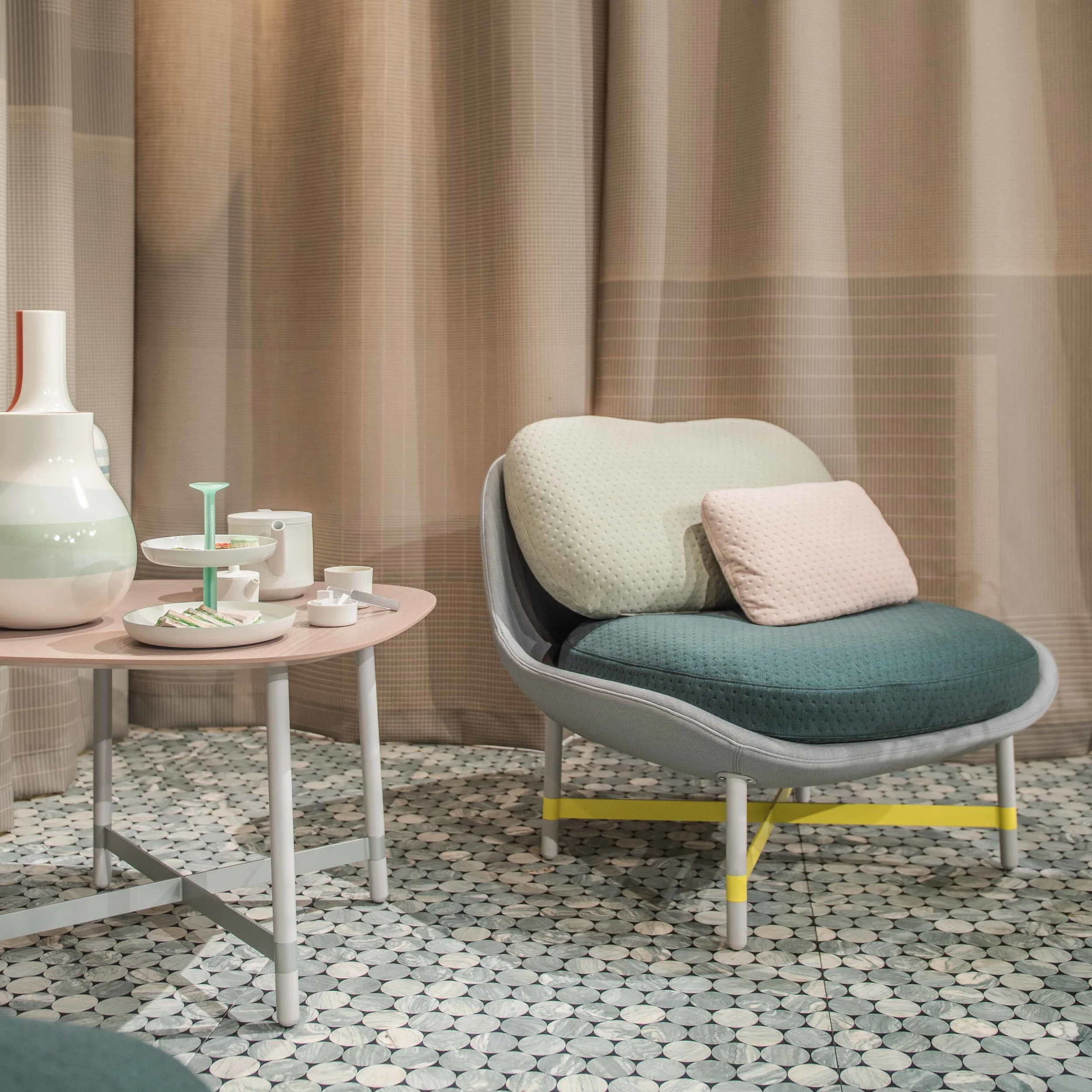 Time for Tea installation at Fortnum & Mason, Scholten & Baijins. Photo by Charles Emerson.